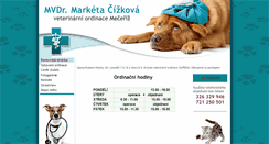 Desktop Screenshot of cizkova.cz